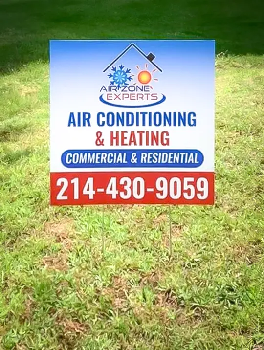 Air Zone Experts yard sign